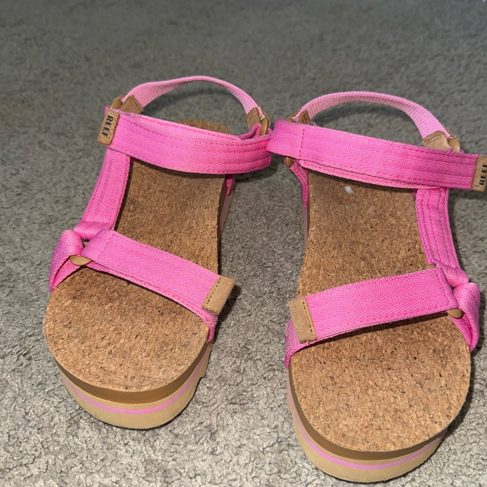 Pink Platform Sandals